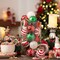 Christmas Ornaments Set, 108Ct Candy Cane Red Green White Shatterproof Christmas Tree Decorations Ball Ornaments Bulk, Decorative Hanging Ornaments for Xmas Trees Holiday Party Decor